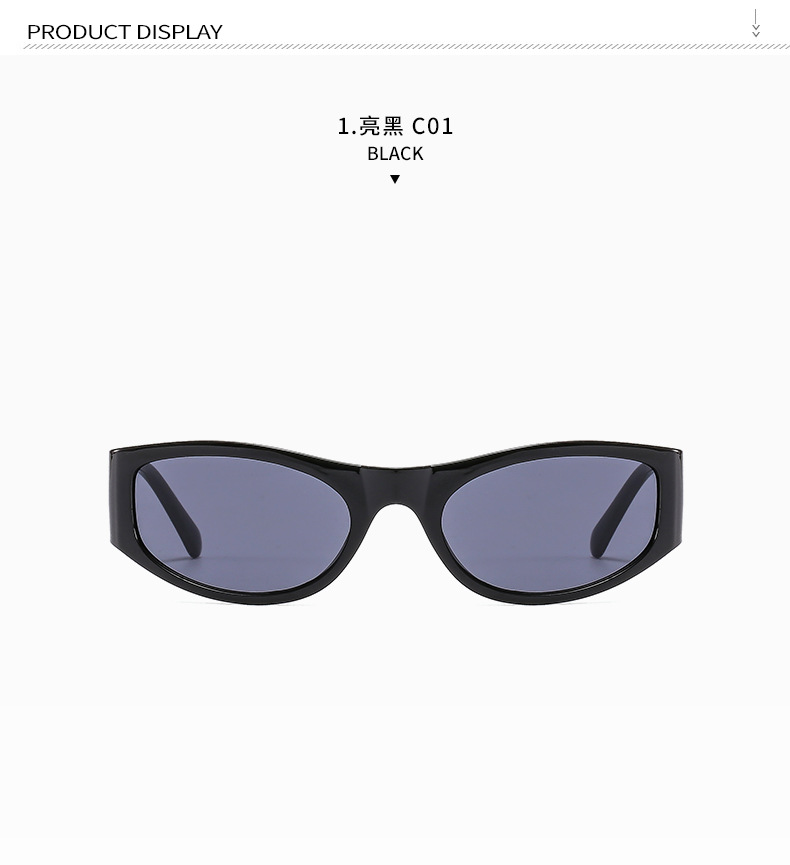 New Y2K spicy girl sunglasses from Europe and America, futuristic, millennium internet-famous street style sunglasses, cross-border trendy glasses for men and women pic 15