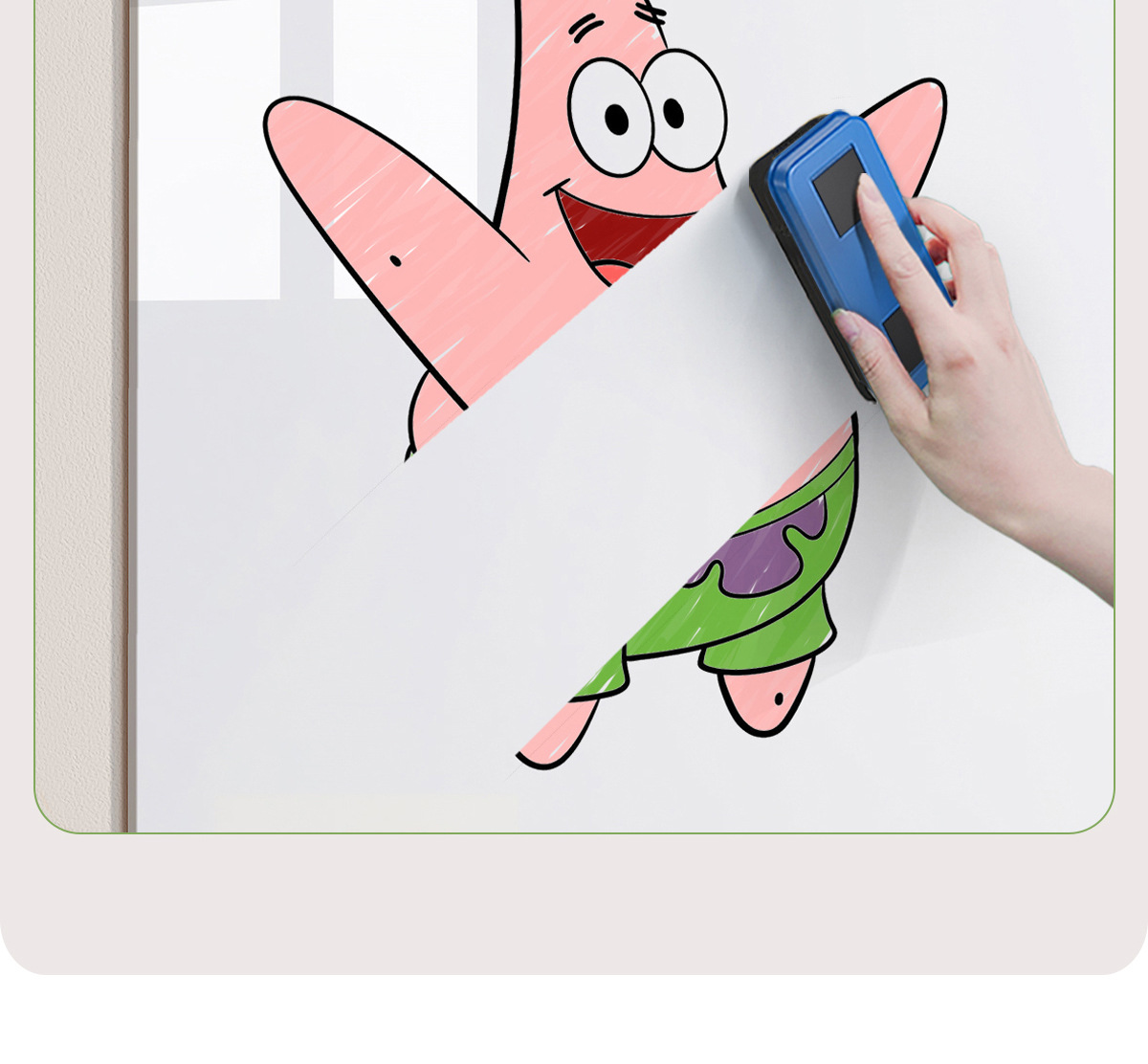 Removable, wall-resistant, single-sided aluminum frame whiteboard for meeting rooms pic 15