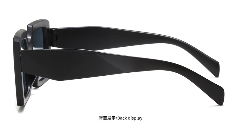 2023新款方框儿童太阳镜男女孩彩色多巴胺小孩墨镜防紫外线眼镜详情13