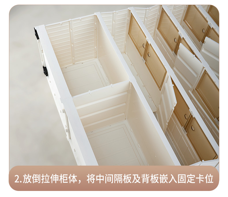 鞋架家用门口多层鞋柜折叠一拉鞋子收纳神器免安装简易透明鞋盒详情23