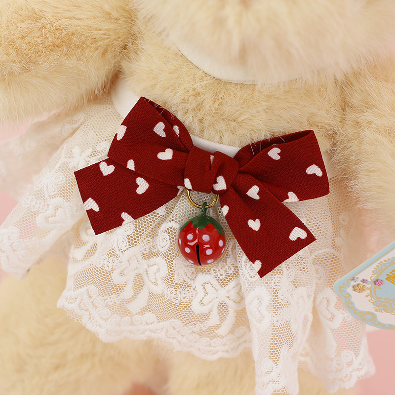 Cute and adorable little rabbit plush toy, sweet and ear-hanging rabbit, fresh and cute birthday gift, rabbit figurine pic 15