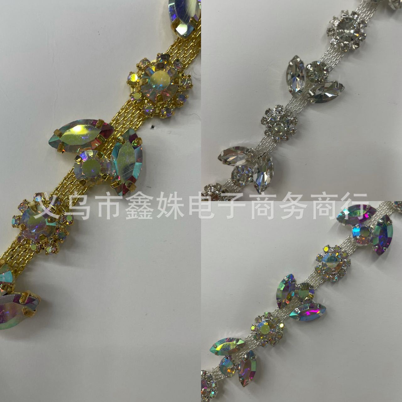 Metal welding, diamond-encrusted jewelry, diamond patterns, chains, belts, shoes, bags, clothes and accessories pic 4