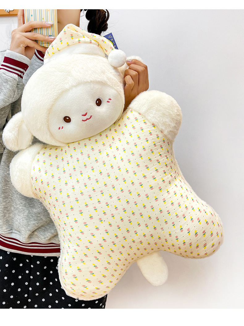 安抚动物玩偶超大捏捏可爱小羊毛绒玩具三花猫柔软抱枕送女生礼物详情22