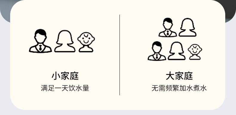 3秒速热饮水机桌面台式一键出水即热饮水机家用小型烧水壶3L代发详情8