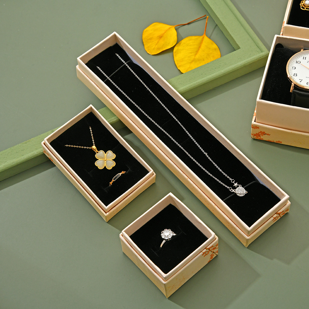Customized processing of Meihe jewelry packaging boxes, stud earrings, necklaces, jewelry boxes, and retro creative Feihe handbags pic 12