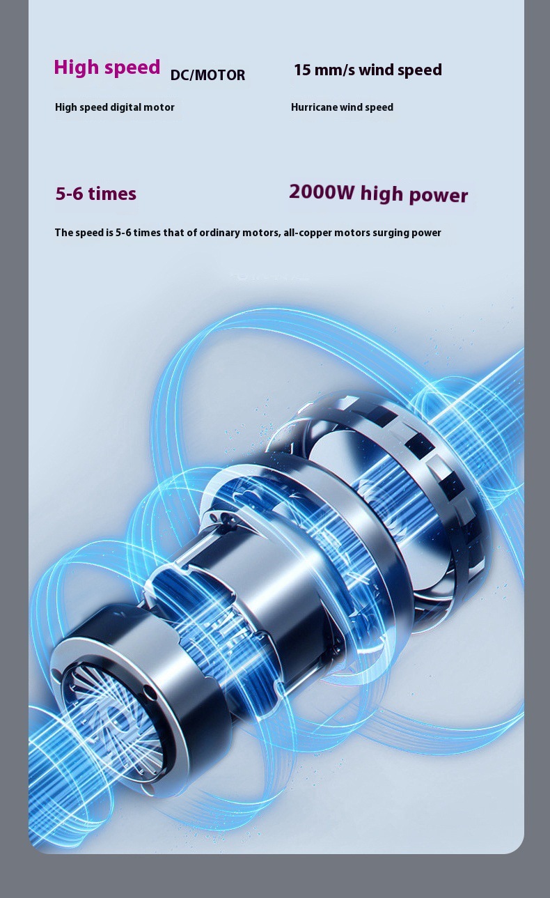 In Huaqiangbei, a certain sen cross-border e-commerce store has launched a best-selling high-power quick-drying bladeless hair dryer for home use, hotels, and hair salons with negative ions pic 10