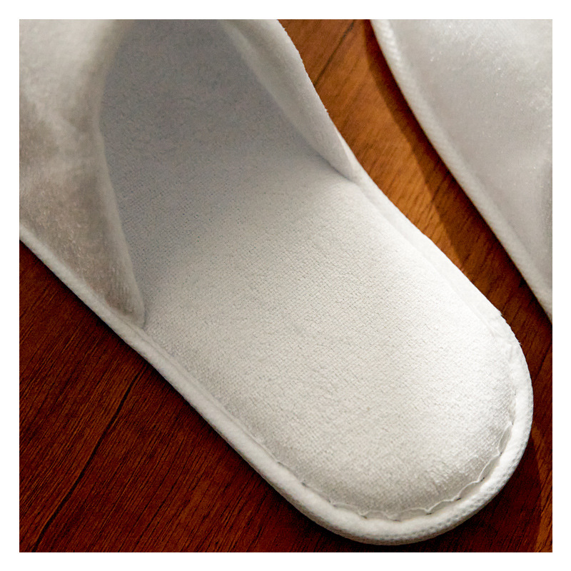 Спа-салон Slippers hotel, разовые тапочки, белые для гостевых тапочек pic 3