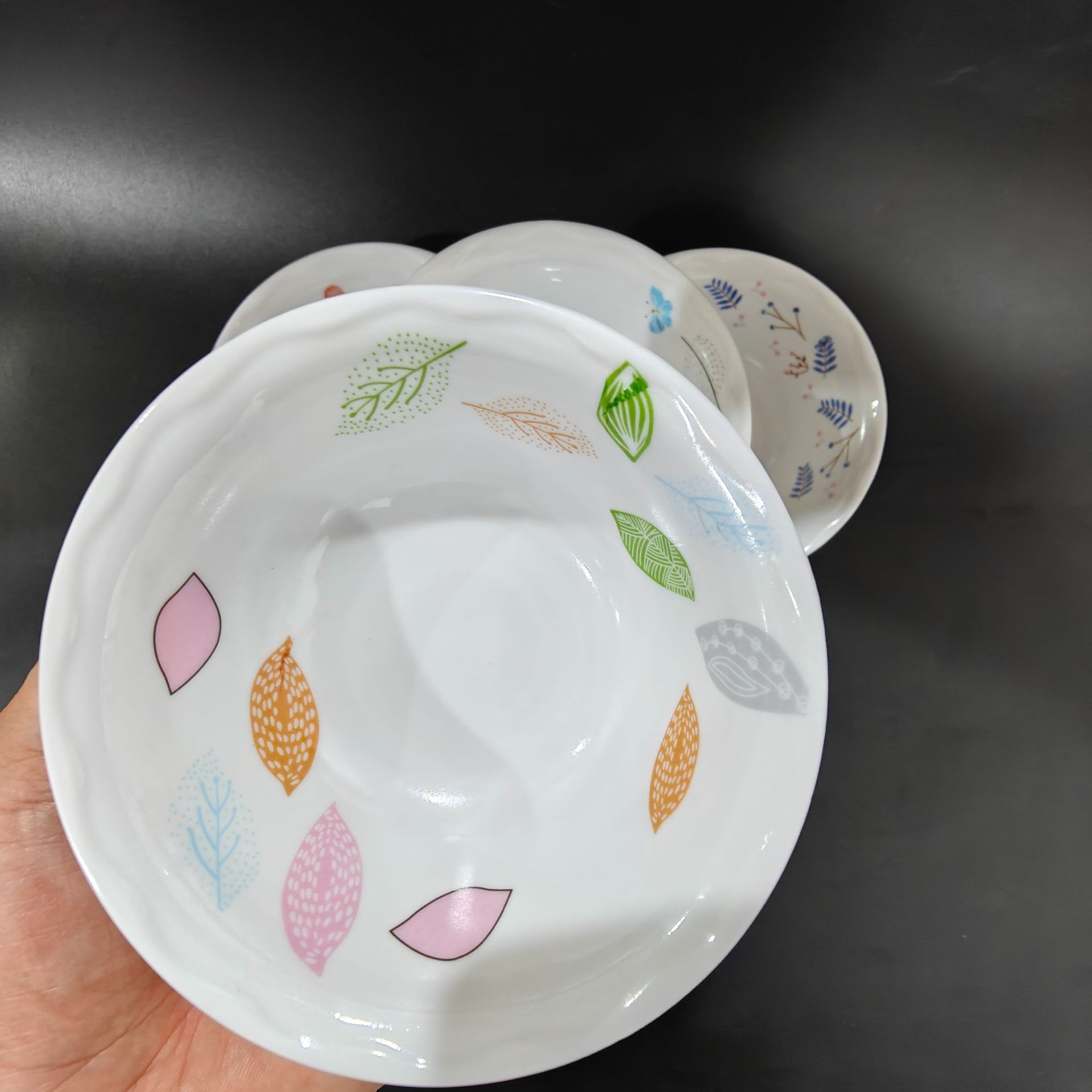 【 Zone 3-10 】B354-5 bowls 360 per box Melamine bowls, small rice bowls, fast food bowls, dipping sauce bowls 1 yuan 2 yuan bowls, tableware wholesale 1 yuan supply wholesale pic 4