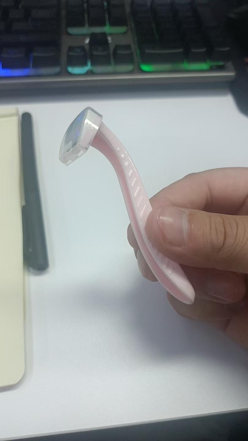 Manual shaving knife for women, a perfect shaving tool. Aloe vera lubrication, anti-scratch, suitable for armpits and the whole body pic 7