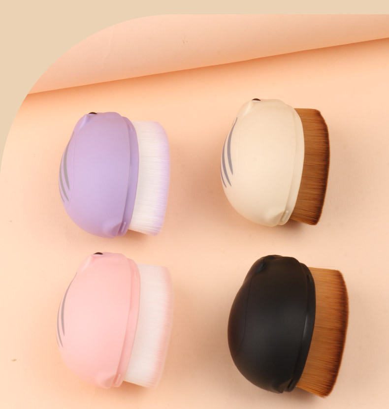 新款现货小仓鼠化妆刷柔软毛洗脸刷不吃粉无痕粉底刷便携式化妆刷便携可爱粉底刷美甲粉尘刷多功能刷子详情12