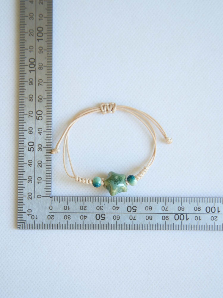 景德镇陶瓷手链女式星星高级感可调节新中式手绳女批发手饰饰品详情15