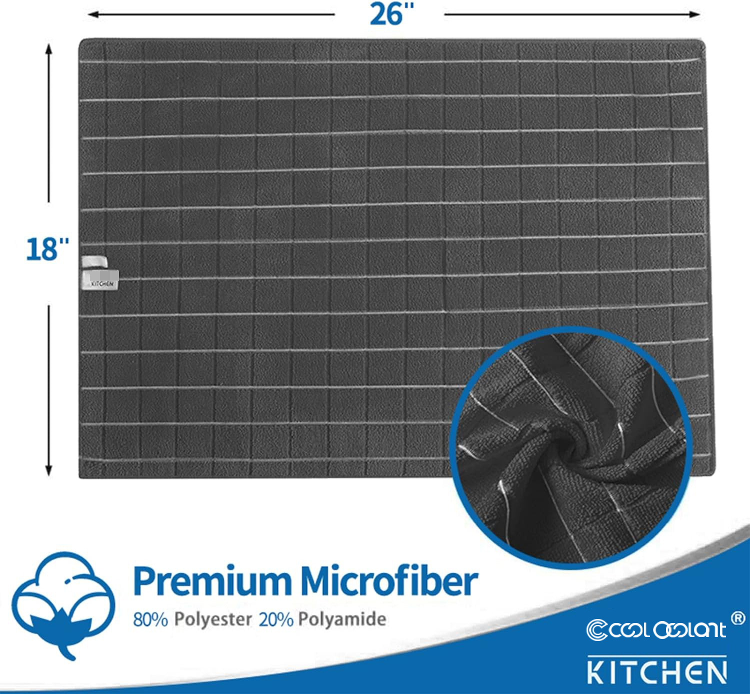 不沾油不掉毛抹布厨房洗碗布加厚超吸水洗碗巾擦桌布擦手巾百洁布详情11