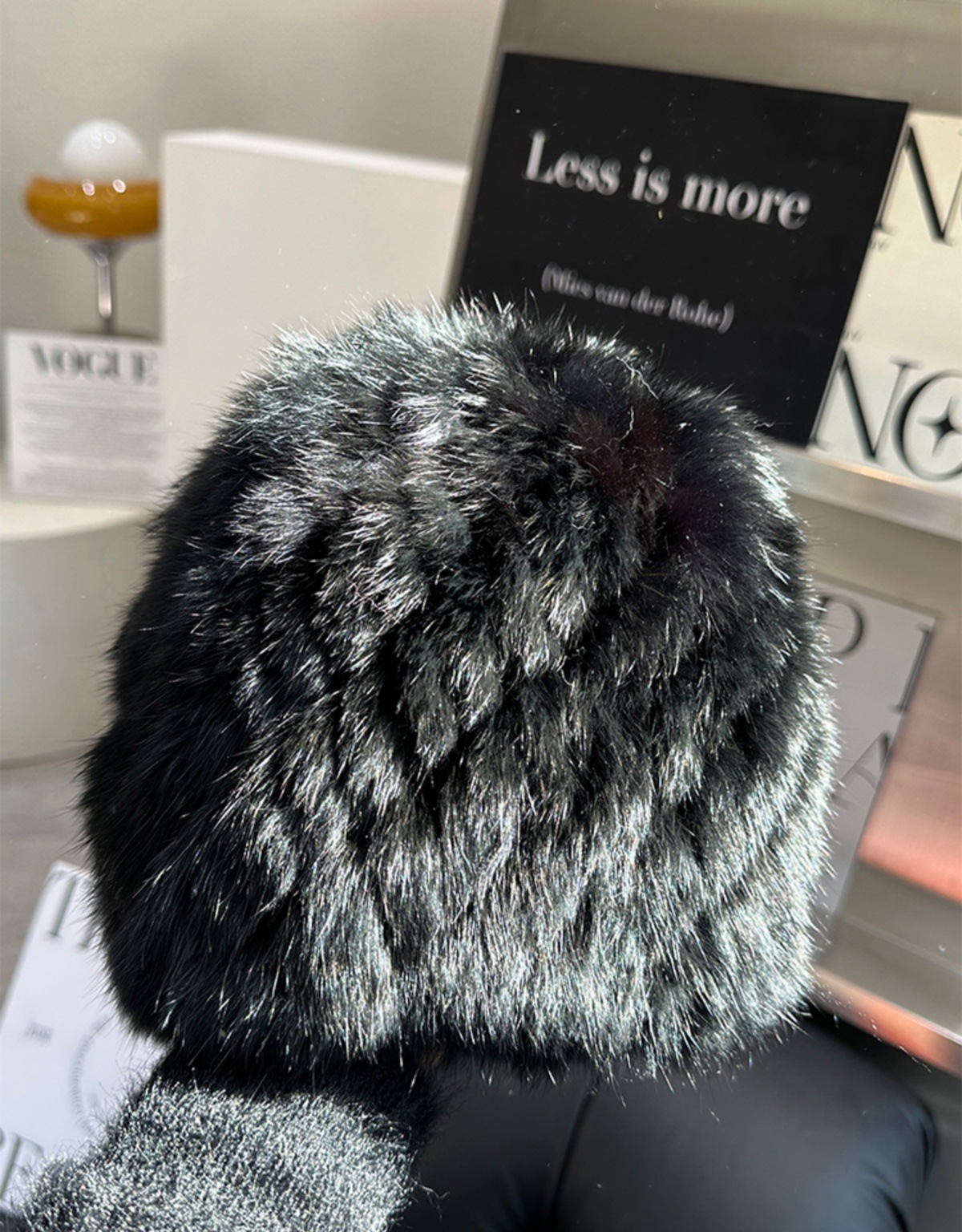 品牌【森多娜】2025新款韩系兔毛绒帽子女秋冬款加厚保暖防寒批发成人帽显脸小皮草护耳渔夫帽高级百搭款详情58