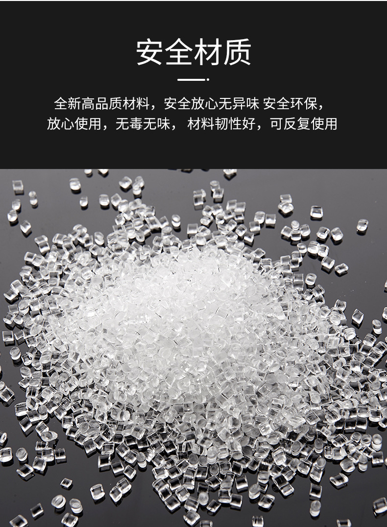 现货平口袋开口pp袋透明塑料袋opp袋糖果棒棒糖饰品包装袋带扎丝详情14