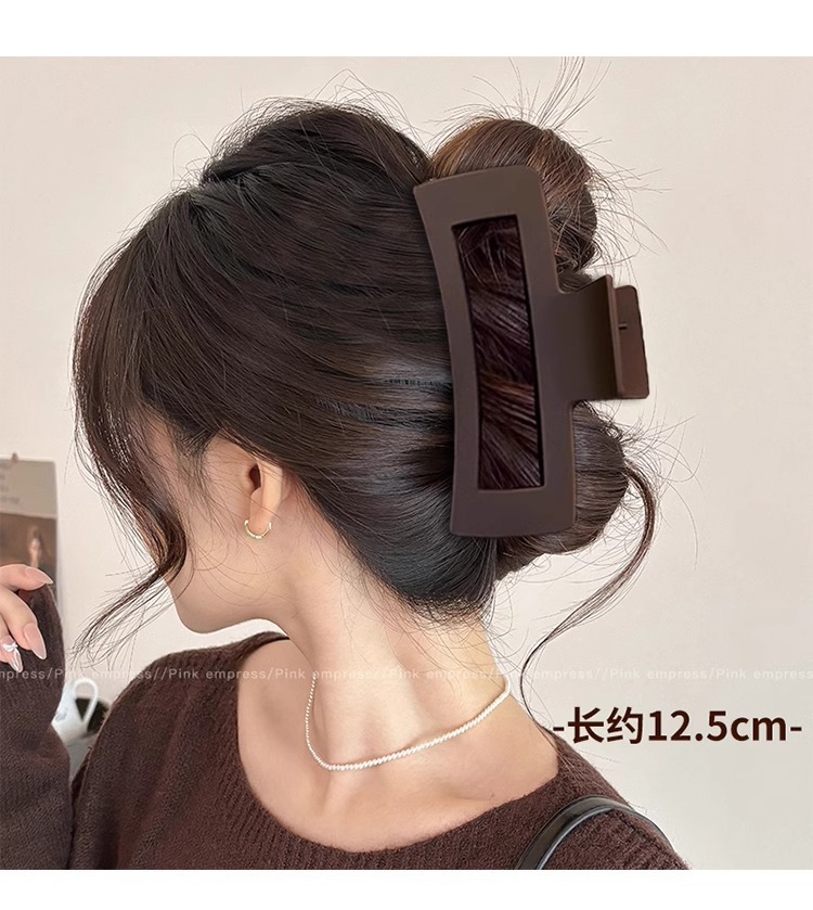 Large-sized hair clip for women, 2025 new high-end style hair clip, back of the head, shark clip headwear pic 18