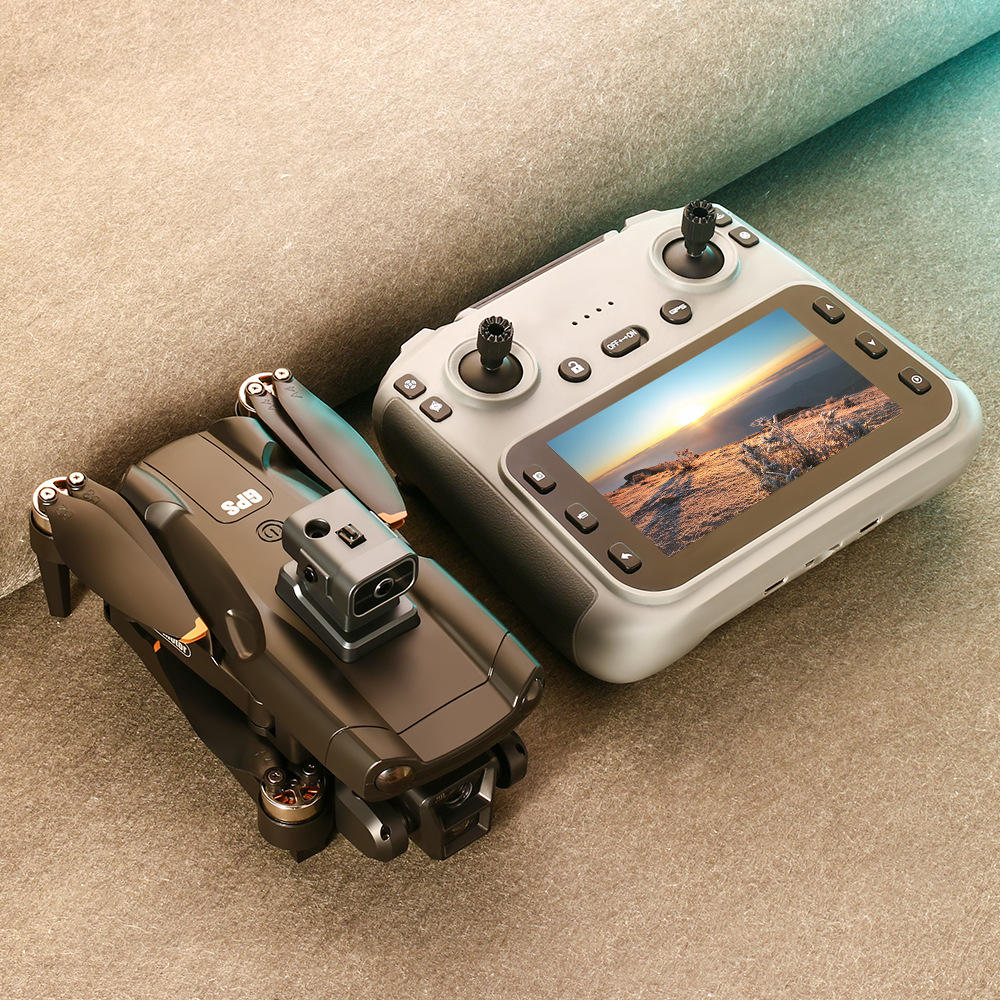 Cross-border new product V198MAX brushless GPS return with screen high-definition aerial photography obstacle avoidance drone, foreign trade remote control aircraft pic 2