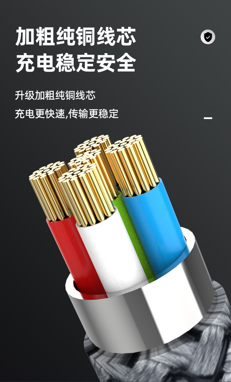 双Typec头PD数据线传输公对公适用华为小米三星笔记本充电加长线详情7