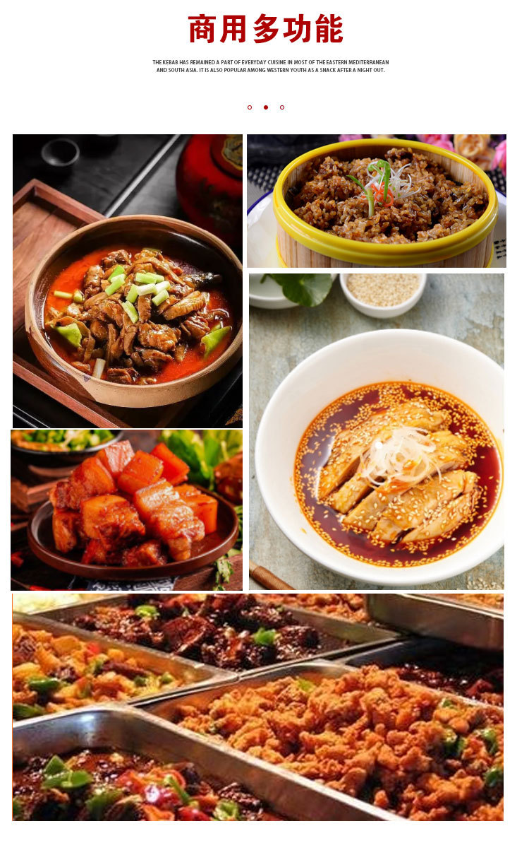 保温售饭台商用快餐台式加热食堂打菜台小型汤池 BEH-6快餐保温台详情2