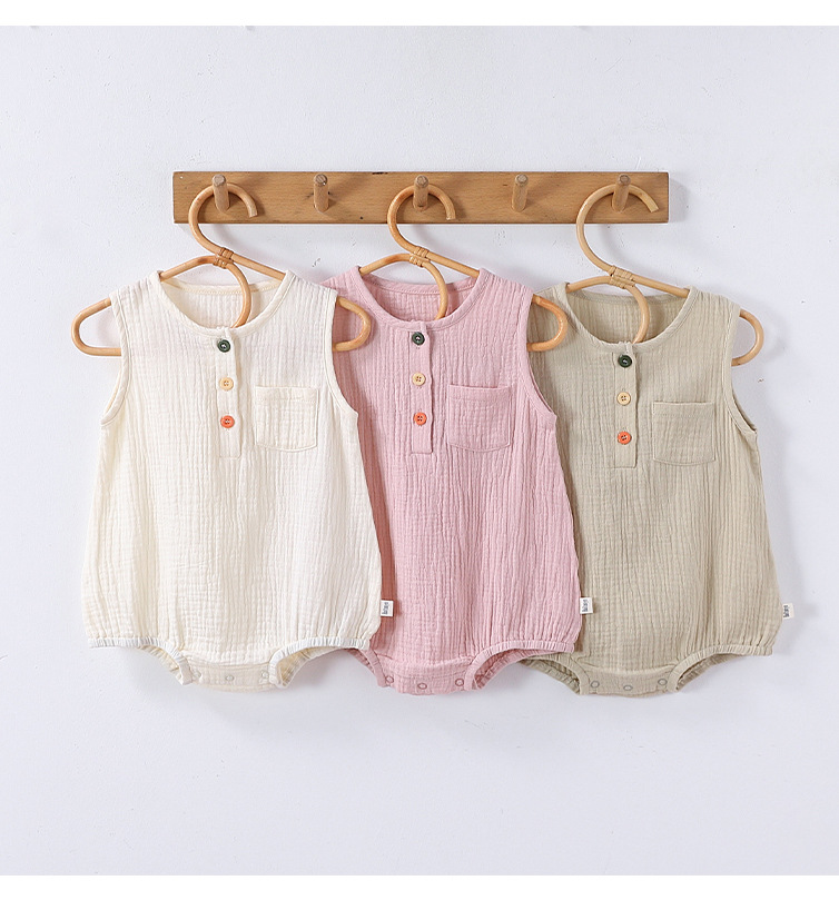 Summer baby wraparound for boys and girls, pure cotton Class a summer breathable triangular hatchcoat for newborns pic 22