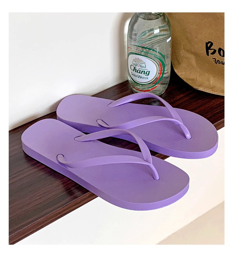 2025新款黑色人字拖女夹脚凉拖鞋女夏季外穿防滑平底跟沙滩鞋批发详情13