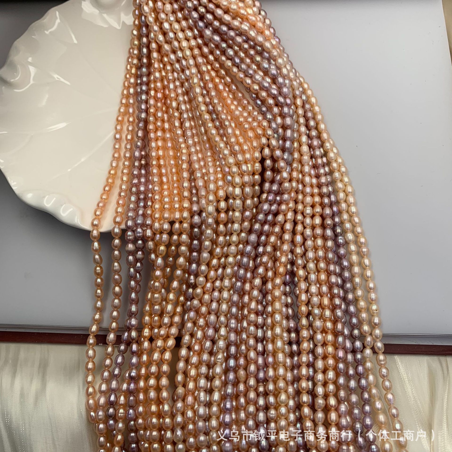 4-5mm米珠天然淡水真珍珠小珍珠饰品配件项链材料详情1