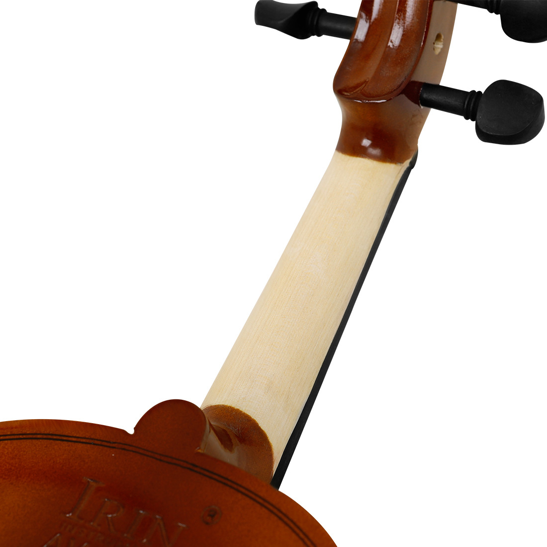 Multi-functional violin set: bow, case, shoulder rest, tuner, rosin, strings, chin rest, fingerboard, stickers, guitar stand, door handle, gloves, storage, suitable for saxophone pic 16