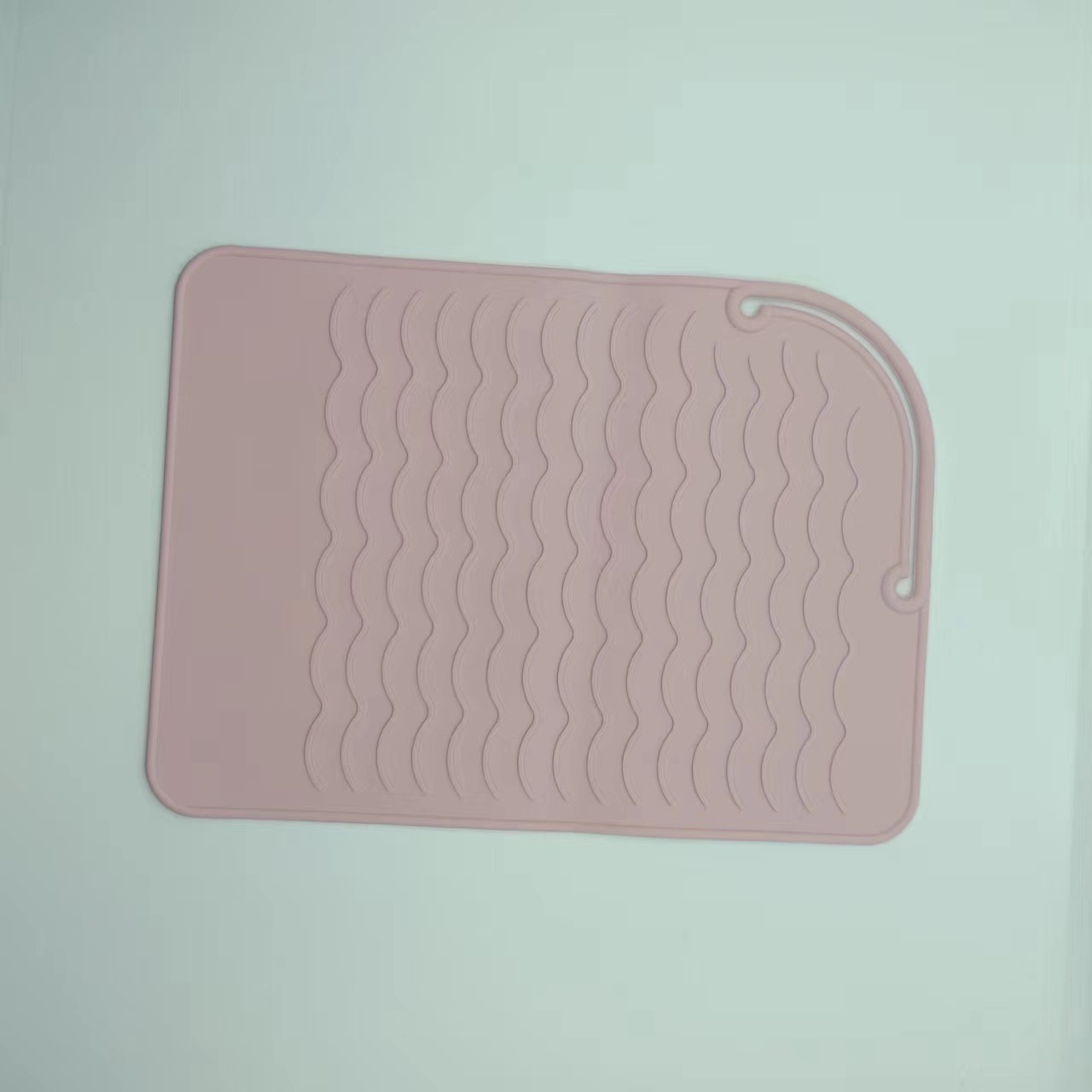 硅胶直发器隔热垫卷发棒美发隔热烫发隔热隔热垫防烫发器收纳批发详情11