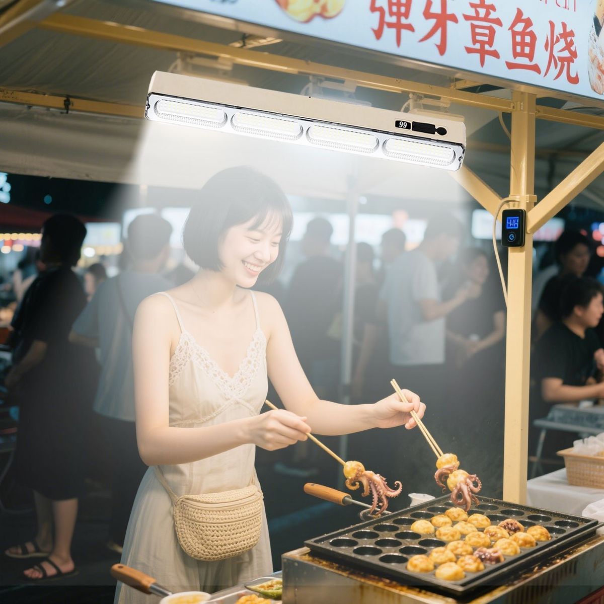 led emergency charging lights, night market street lamps, outdoor high-brightness reflective cups, charging lamp tubes, camping outdoor lighting lamps pic 16