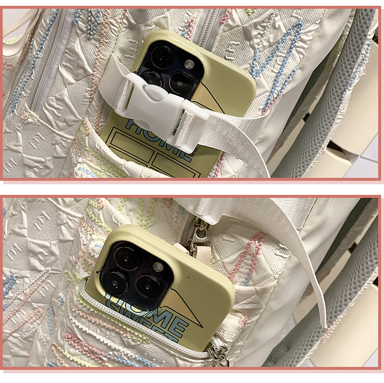 High appearance level schoolbag for junior high school girls, cute and lightweight backpack for primary school students, and large-capacity backpack for senior high school students pic 67