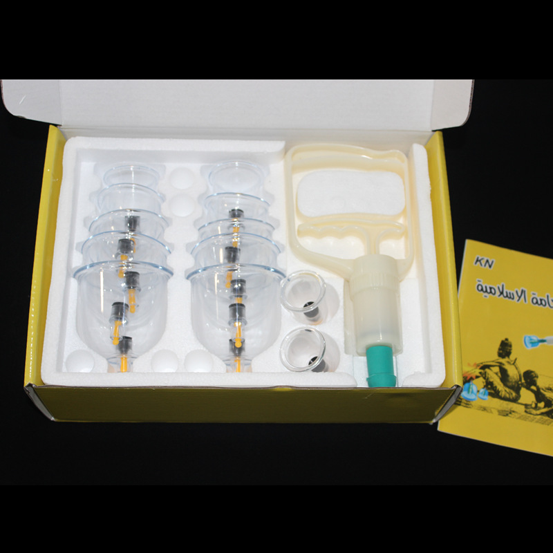 Factory direct sales of 12pcs vacuum cupping cups for export, Awen 12-cup household cupping cups, suction cupping cups wholesale pic 7