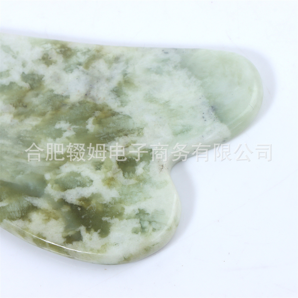 跨境天然玉石滚轮美容器粉晶东陵刮痧板全身通用脸部颈部按摩器详情20