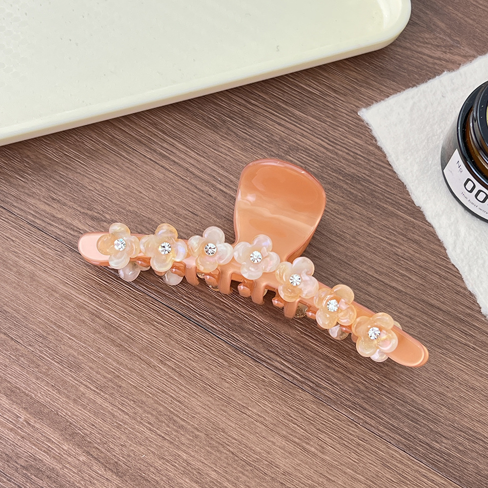 2025新款优雅气质花朵醋酸抓夹高级感鲨鱼夹头饰女后脑勺盘发发夹详情9