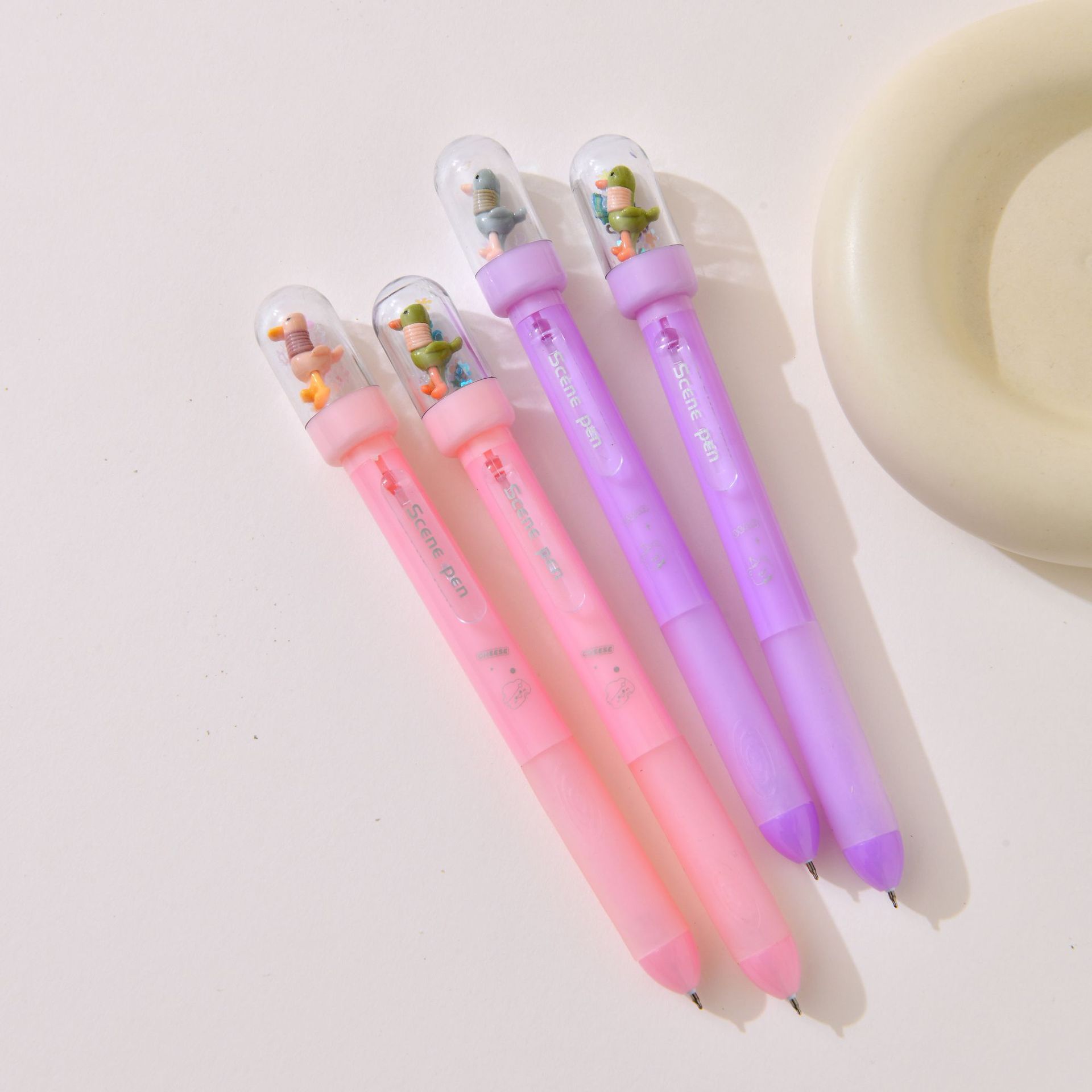 Chenxi Cheese Time Scene Gel Pen side Press Design Student stationery Water-based Pen Writing smooth Office supplies pic 11