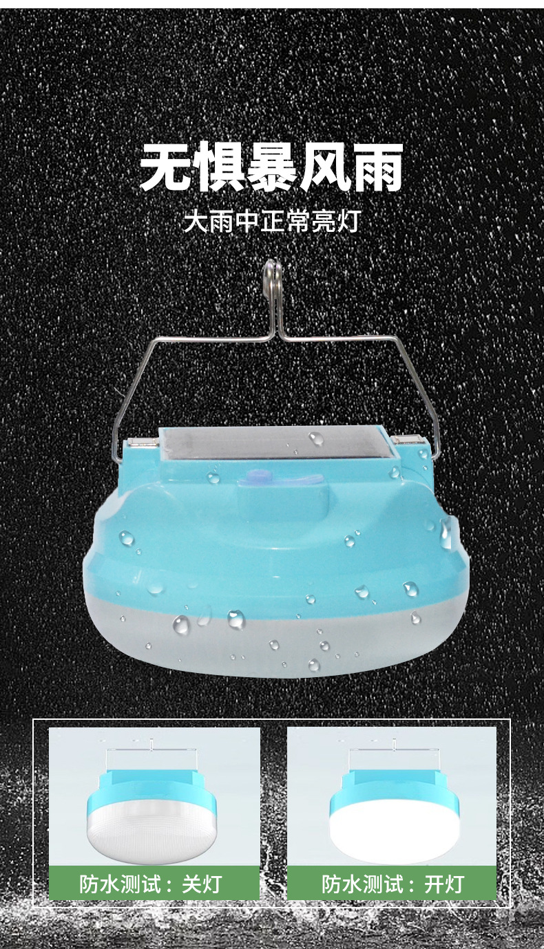 led家用充电式灯泡高亮节能应急球灯泡户外无线夜市摆地摊露营灯详情15