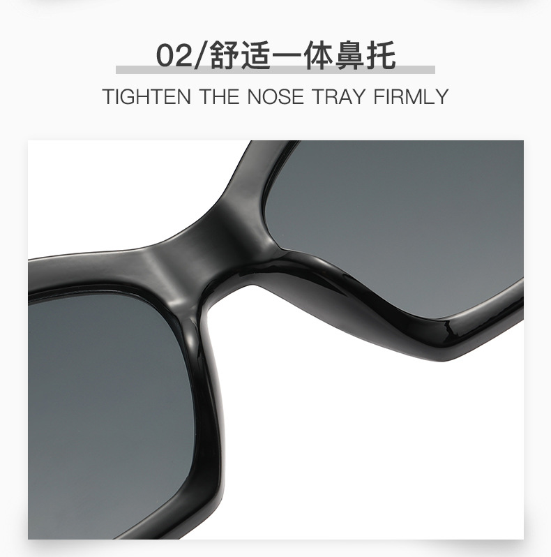 Retro triumph snow sunglasses for women, a new type of high-end oval angular sunglasses for sun protection and shading pic 24