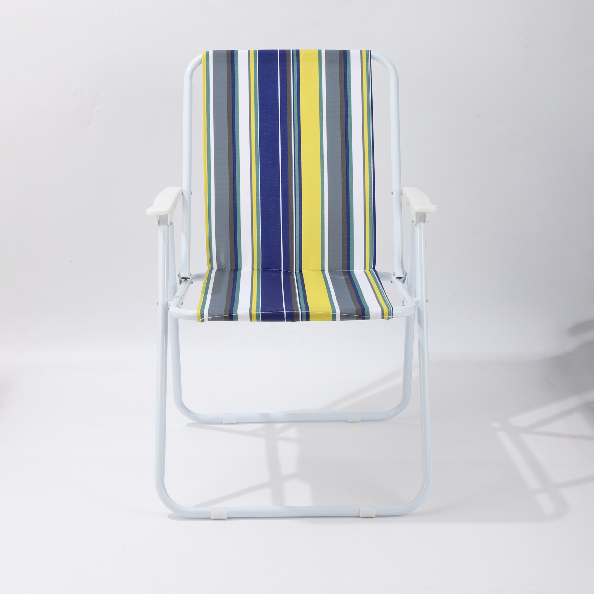 户外野营折叠沙滩椅室内休闲弹簧椅夜市摆摊专用休闲椅多色可定详情2