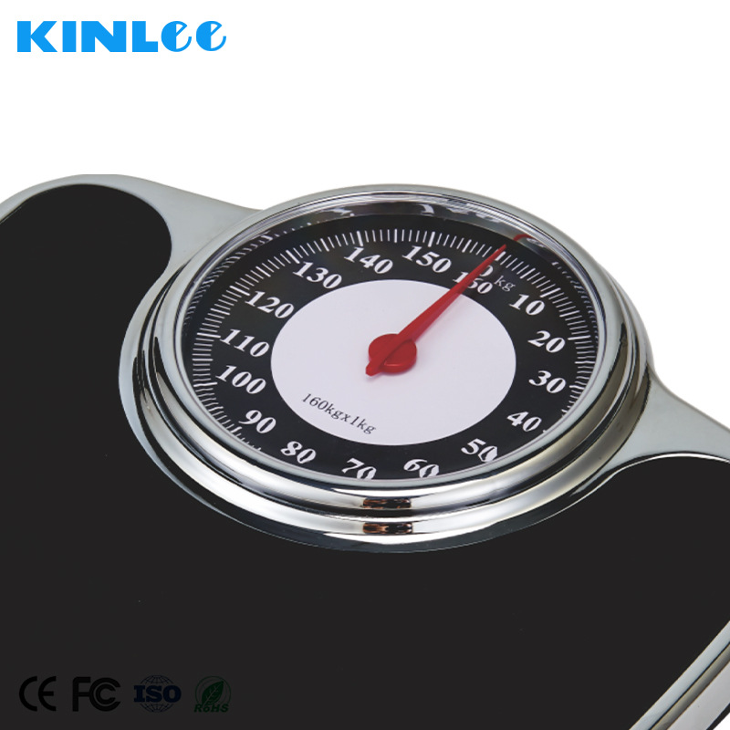 跨境专供DT03家用机械人体秤健康秤180KG最大称量防滑设计体重秤详情9