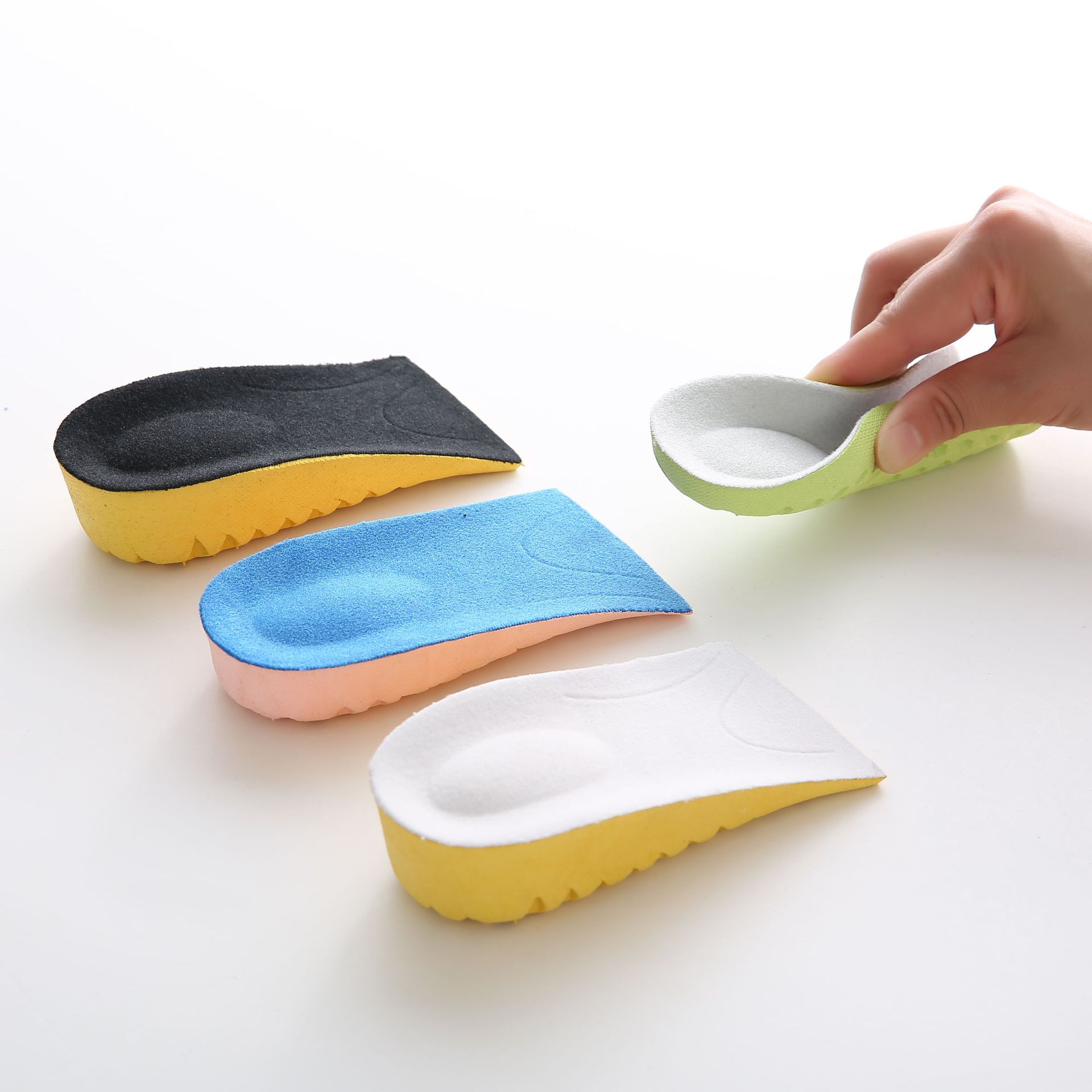 PVC inner height-increasing insoles are not tiring to stand for a long time. Invisible inner height-increasing insoles for both men and women are comfortable and shock-absorbing height-increasing insoles pic 7