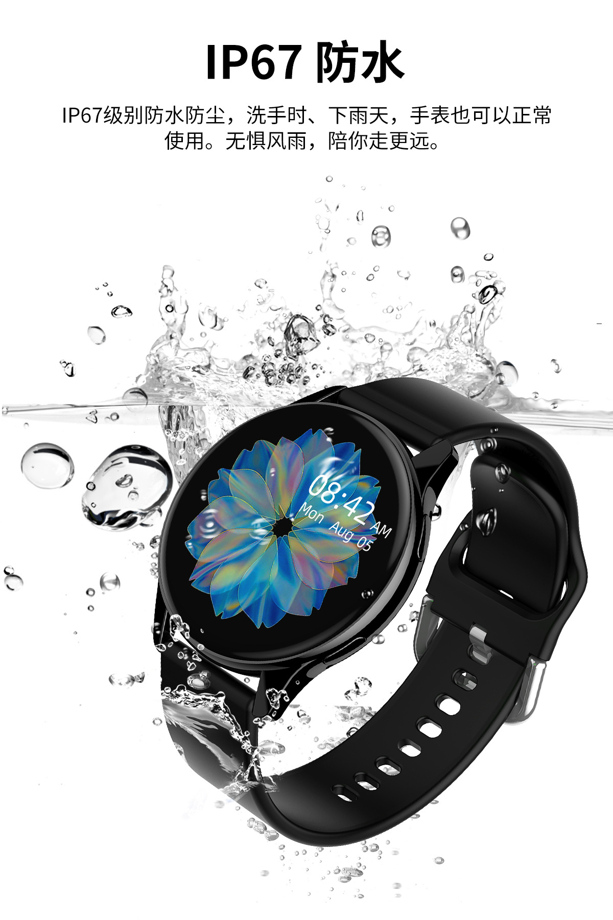 智能 圆屏通话心率T2pro蓝牙跨境来电运动爆款计步提醒手表G9信息详情11