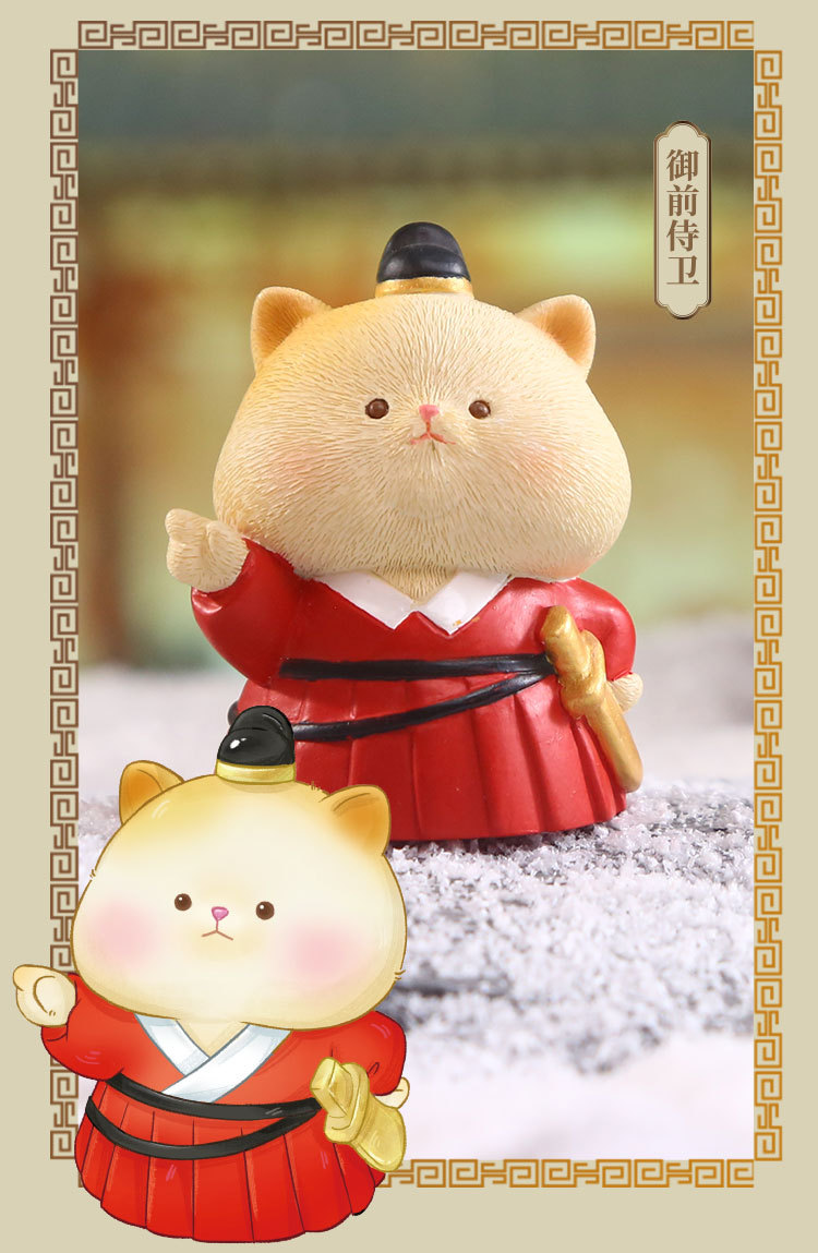 Meow Meow Long Live Blind Box, cartoon cute figurines, resin ornaments, creative dolls, trendy tabletop ornaments, blind box pic 12