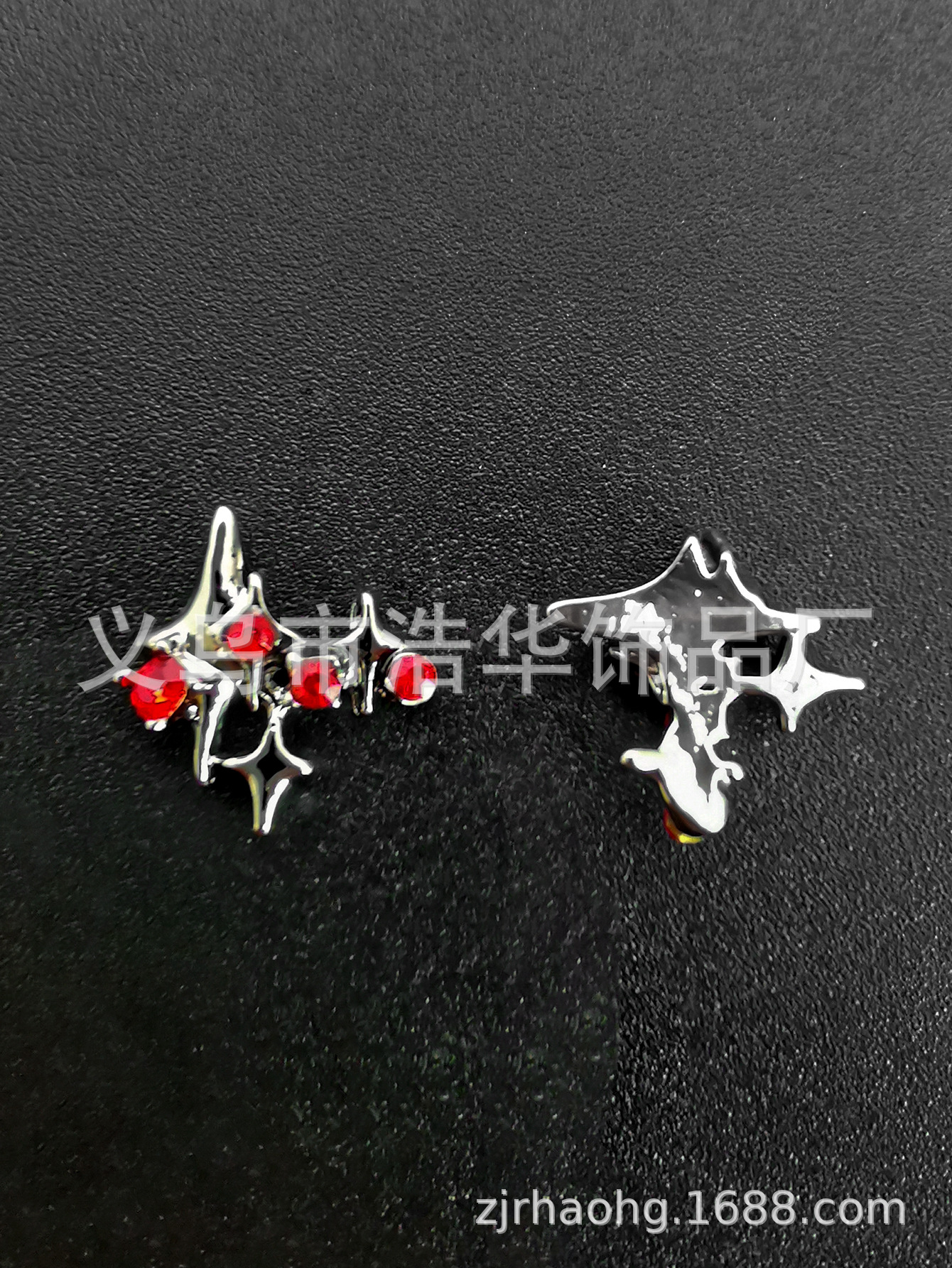 Punk-style Halloween cross alloy nail accessories, star moon heart-shaped nail accessories, nail drill wholesale pic 16