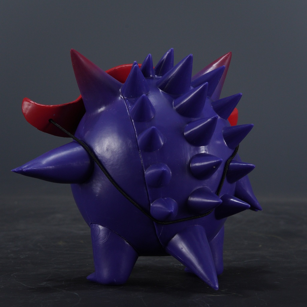 批发盒装神奇宝贝宠物小精灵吴彦祖耿鬼手办摆件模型公仔戴面具详情2