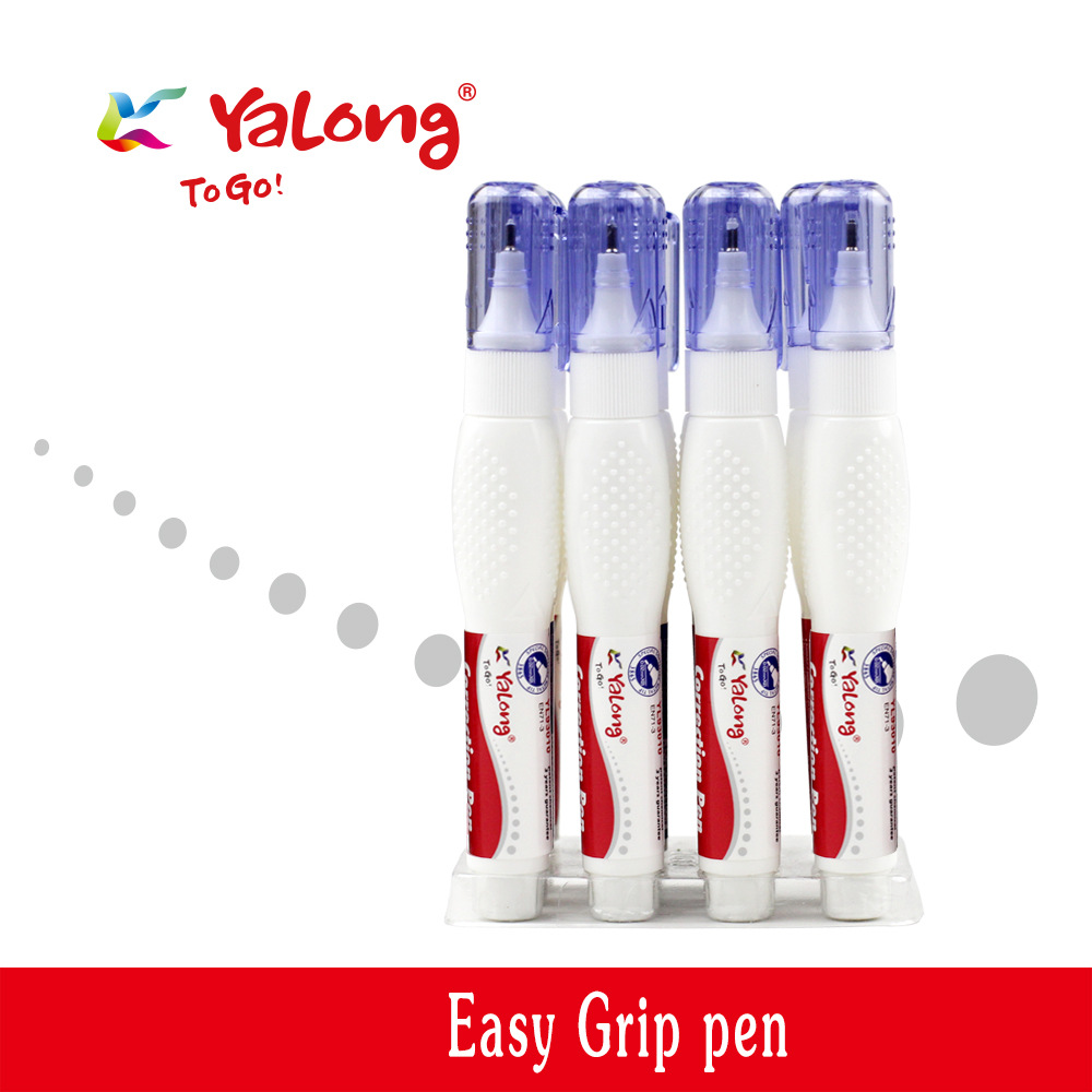 Yalong white liquid correction tape, correction fluid correction pen pic 2