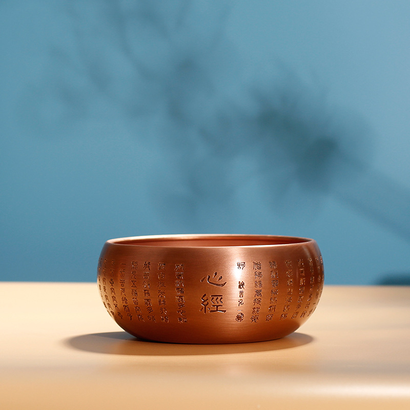 铜制锤纹茶洗铜茶洗详情18