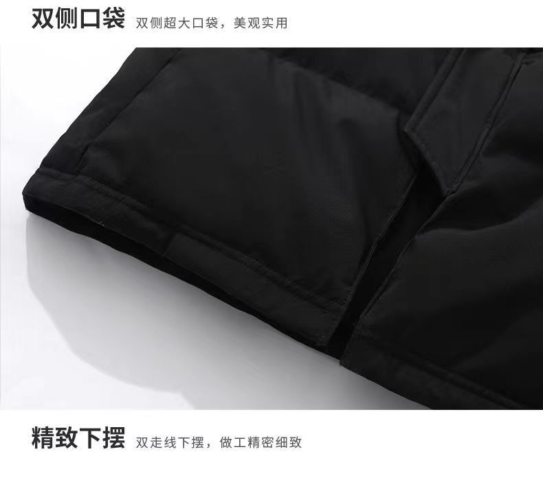 The new 2025 Dongdaemun thickened and loose cotton-padded jacket for the art examination school uniform of the Central Academy of Drama, which is super long and knee-length for women pic 13