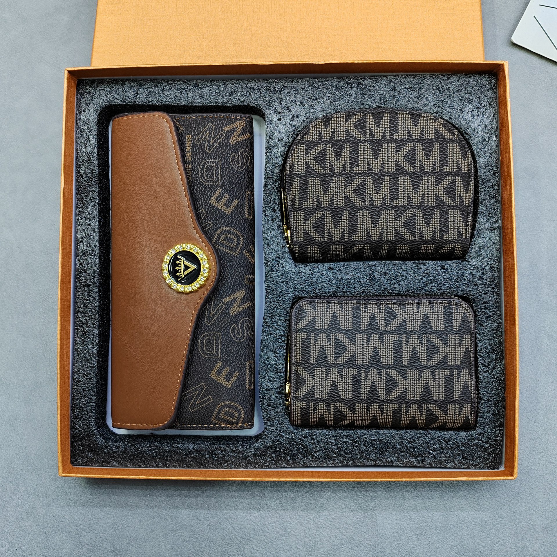 2024新款三件套礼盒装钱夹卡包套盒详情42