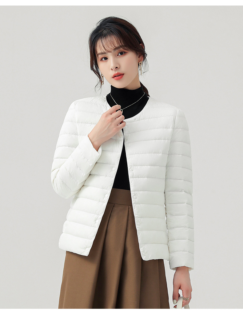 2025跨境新款轻薄羽绒服外套女秋冬羽绒服内胆轻型薄款时尚保暖详情19