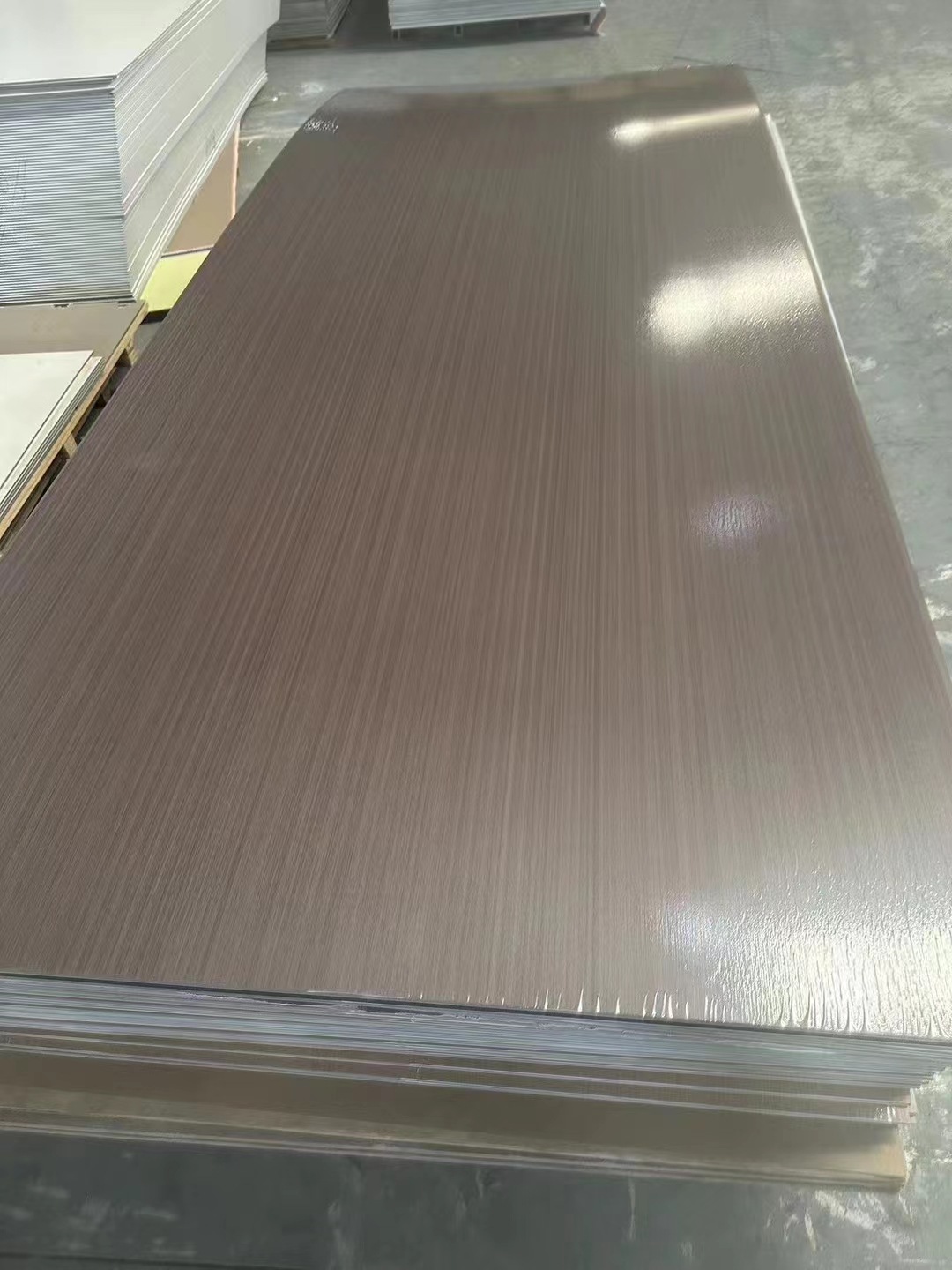 Bamboo and wood fiber PET metal mirror carbon crystal board wall panels, hotel quick-installation water ripple bamboo charcoal wood veneer panels pic 18