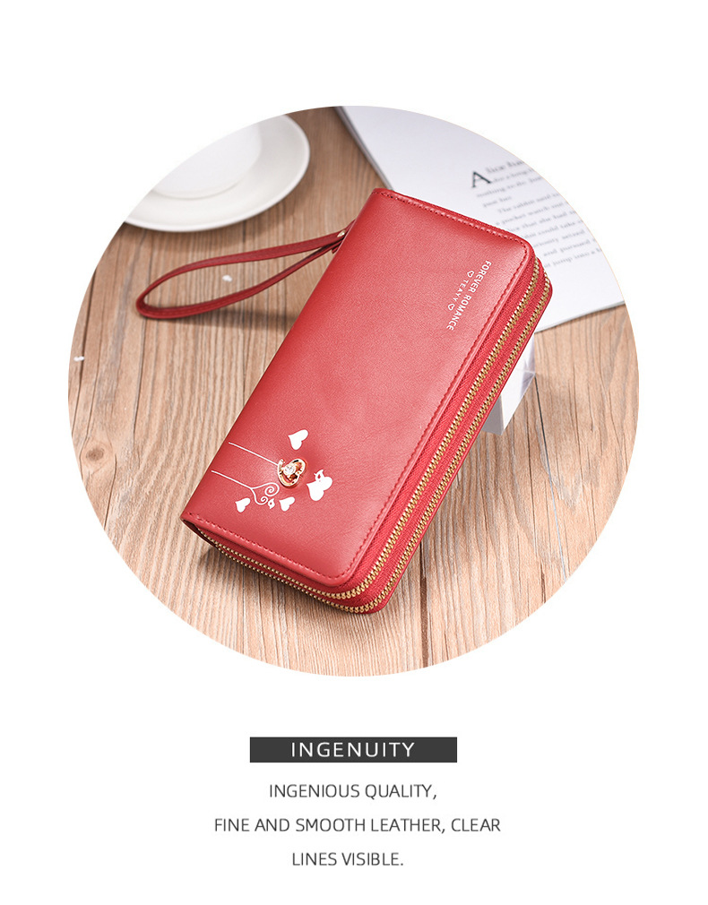 The 2024 new long wallet, clutch, phone bag, coin purse, multi-functional card case, zipper bag and wallet for women pic 11