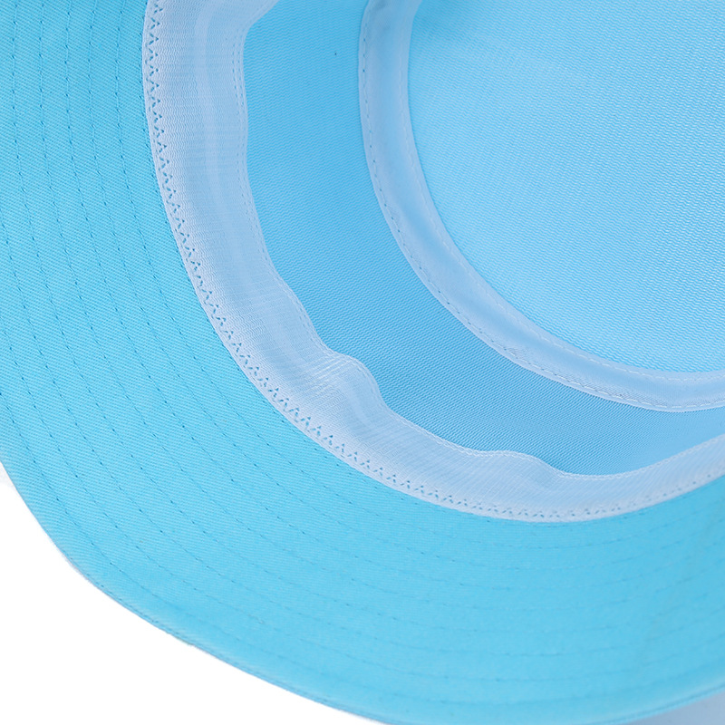 纯棉渔夫帽刺绣LOGO遮阳帽男女时尚户外钓鱼帽现货批发运动垂钓用品详情14